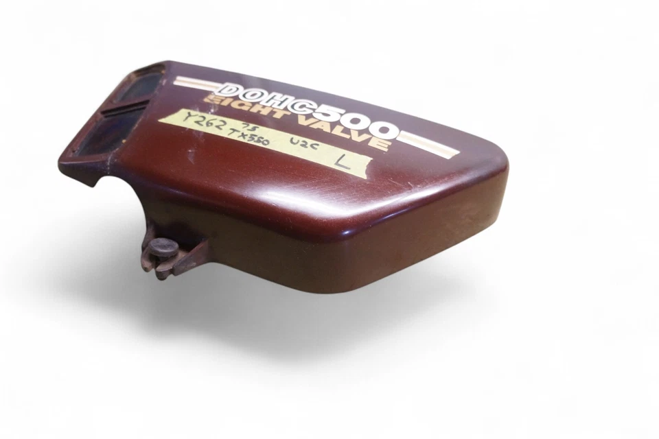 YAMAHA 1973 1974 1975 TX500 XS500 LEFT SIDE COVER DOHC Y262 *AH33 - Image 2 of 4