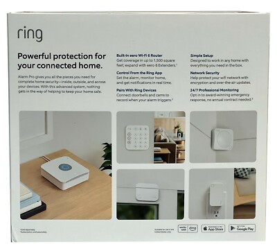 Ring Security Ring 14 Piece Kit Ring Alarm 14-Piece Home Security