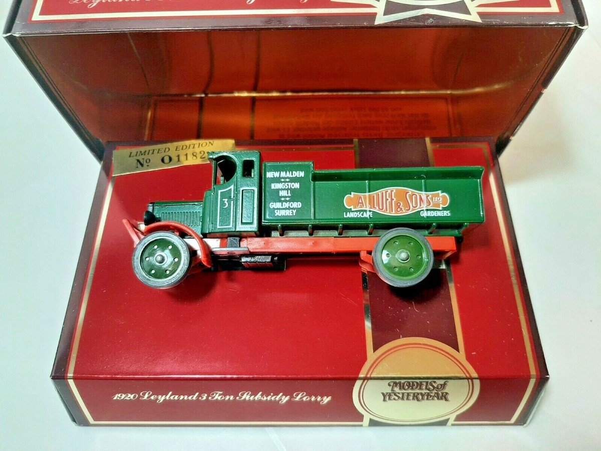 ◆箱付 1957年！マッチボックス Ton Leyland Lorry No.7 ◇箱付 1957年！マッチボックス Ton Leyland Lorry No.7 Boxed