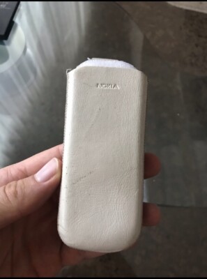 Original Nokia 8800 Gold Arte leather Case