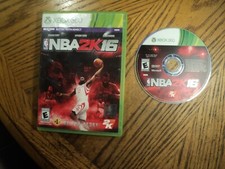 NBA 2K16 (Microsoft XBOX 360, 2014) Case & Disc