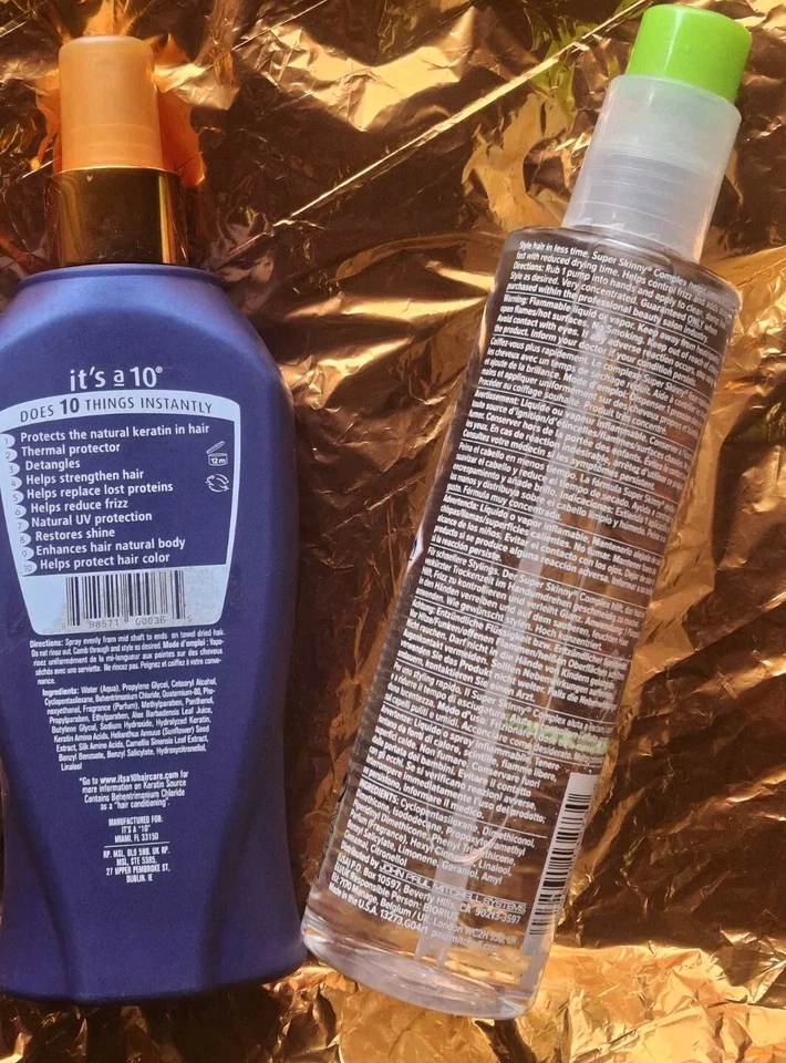 It's a 10 Miracle Leave-In Plus Keratin 10oz PLUS P.M. SKINNY SERUM 8OZ. WAOO - Image 2 of 2