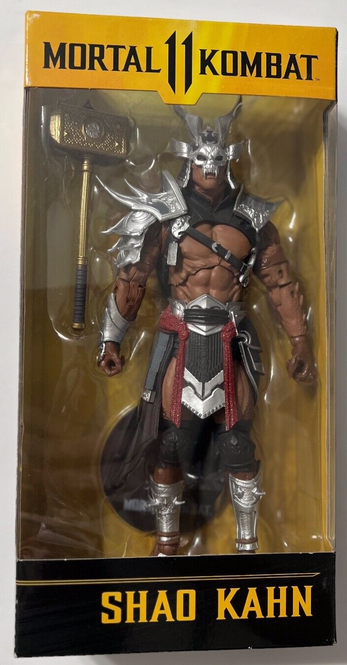 McFarlane MK11 Shao Kahn 7 mortal kombat action figure (A16) 787926110371