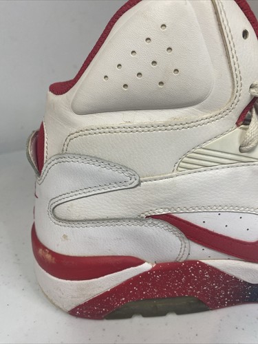 Rare 2013 Nike Air Force 180 Mid “White Hyper Red” 537330-101 Size 12 Mens - Picture 10 of 19