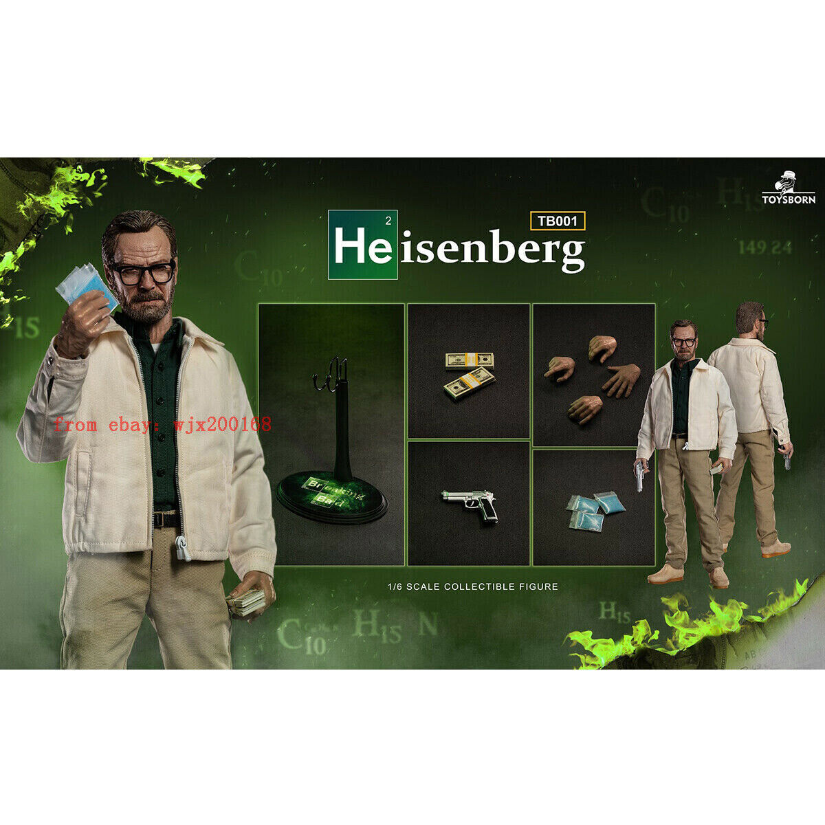 TOYS BORN TB001 1/6 Breaking Bad Heisenberg·White TOYS BORN TB001 1/6 Breaking Bad Heisenberg·White