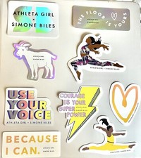 Simone Biles X Athleta Girl Sticker Set 9 Total
