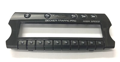 Zierblende Faceplate Becker Traffic pro high speed trim glänzend / shiny- NEU