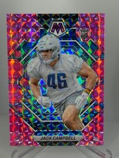 2023 Mosaic Pink Jack Campbell Rookie RC
