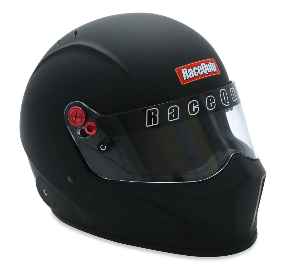 RaceQuip 286996RQP Vesta 20 Racing Helmet Full Face Snell SA2020 Flat Black XL - Image 3 of 4
