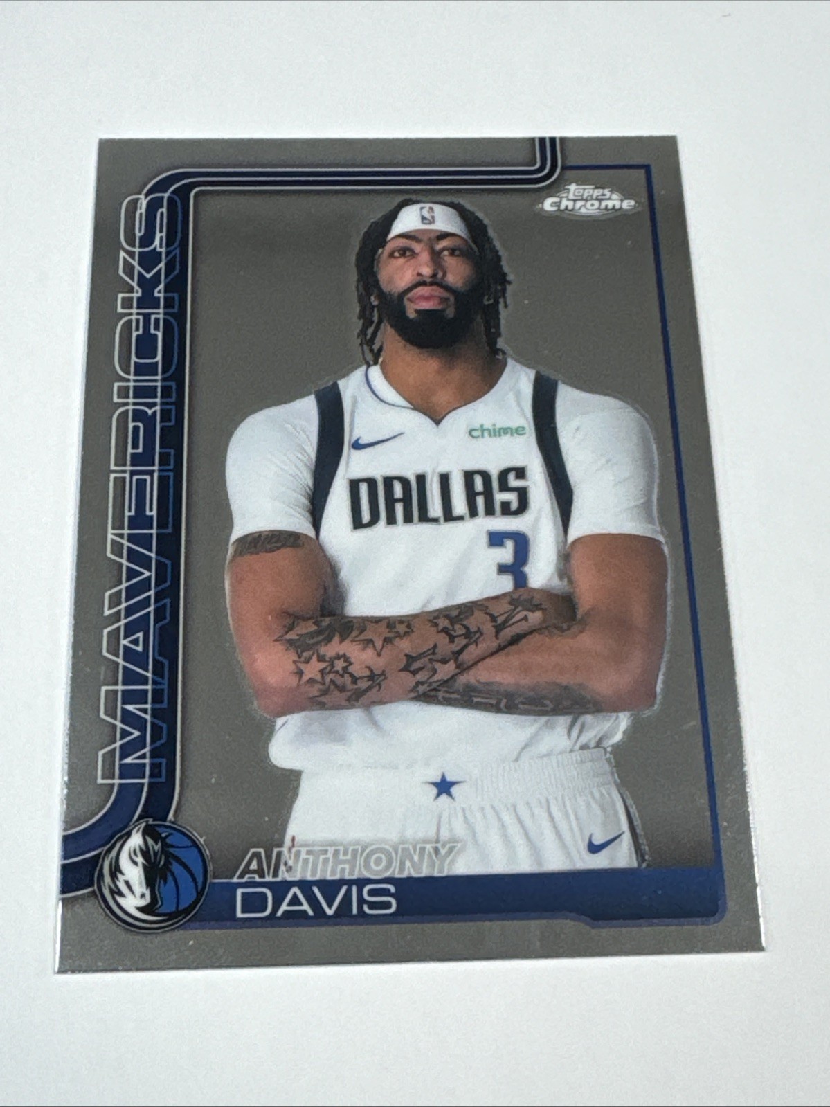 2025-26 Topps Chrome Basketball Anthony Davis Image Variation SP ~ Mavericks