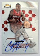 Caron Butler 2002-03 Topps Finest RC AUTO AUTOGRAPH #171 Miami Heat #'d /999