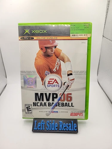 MVP NCAA Baseball 06 ( Original Xbox) - CIB -