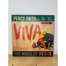 Percy Faith Viva The Music of Mexico Vinyl LP Columbia CL 1075 Latin Orchestral
