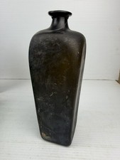 Pig Snout Case Gin Bottle Green Crude Hand Made