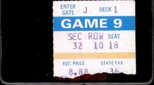 1975 Vikings vs Packers Ticket Stub 12/7/75 HOF Legends Purple People Eaters