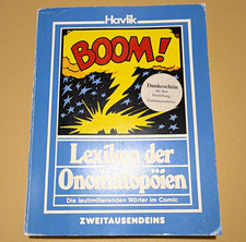Havlik: Lexikon der Onomatopoien im Comic, Ta...