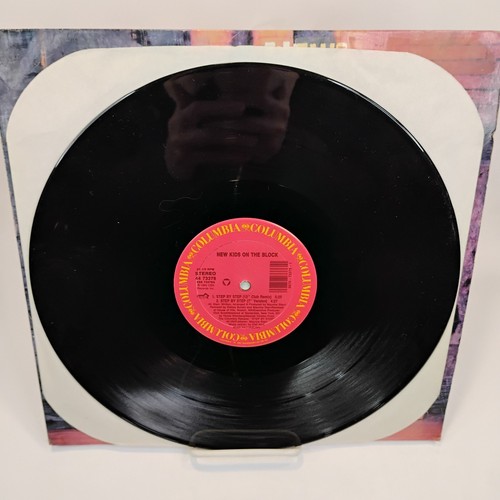 VTG New Kids On The Block ~ Step By Step 12" Maxi-Single 1990 CBS #44-73376 - Imagen 4 de 4