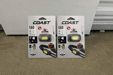2 pack COAST RL10 560 Lumen LED Headlamp with Rear Red Safety Light   Waterproof