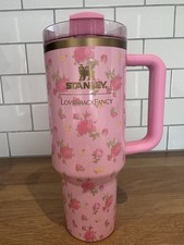 Stanley LoveShackFancy Quencher H2.0 Flowstate Tumbler - 40 Oz - Ibiza Sunset