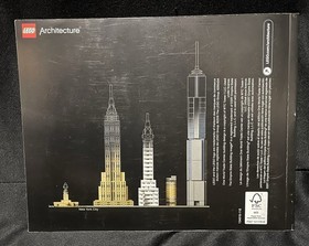 Lego 21028 Architecture New York City USA Skylines Complete Set Manual Box