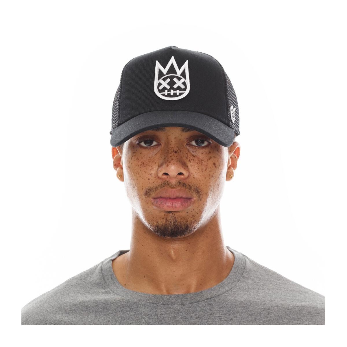 Культ индивидуальности Шляпа дальнобойщика с чистым логотипом и сетчатой спинкой Мужская черная 623BC 7890₽