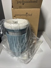 NOB Pampered Chef Frozen Drink Maker Frozen Cup Blue