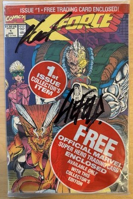 X-Force #1 (1991) Collector s Edition Sealed Signed by Creator Rob Liefeld