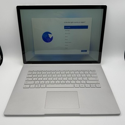 Microsoft Surface Book 2 1793 15'' i7-8650U GTX 1060 16GB 256GB SSD Win11 Pro
