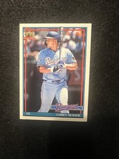 2026 Topps Series 1 1991 Topps T91-65 Corey Seager, Texas Rangers