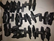 Lot Of 10  3" Ram Mounts Size 2" Double Socket Ball ~ 