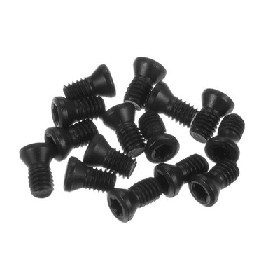 15 Stück Torx Schraube M4x8mm 12.9 Grad Rund Flachkopf mit T15 Torx, Grau