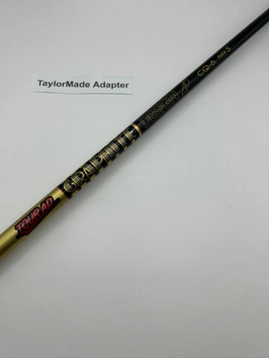 Graphite Design TOUR AD CQ-6 Stiff Driver Shaft 44.25in TaylorMade adapter 1456