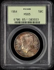 1964 Kennedy Half Dollar PCGS MS-65