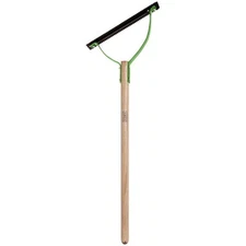 Ames Weeder 36" Wood Handle Double Blade Serrated Steel Clear Overgrown Grass