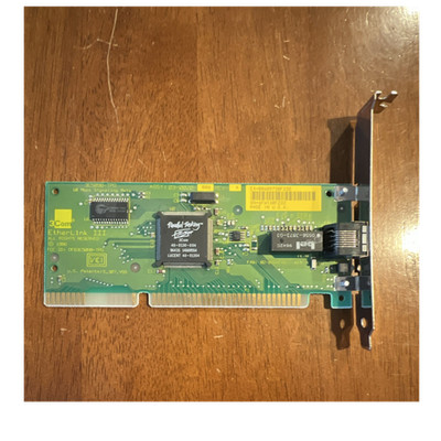 Vintage 3Com EtherLink III 3C509B-TPO ISA LAN Card 1 Port 10Mbps Ethernet RJ-45