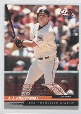2005 Leaf Red Press Proof AJ Pierzynski #113 0m0