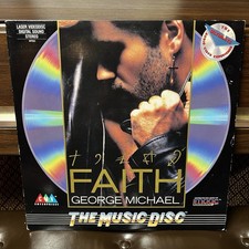 FAITH George Michael Laserdisc The Music Disc Digital Sound Dir by TONY SCOTT