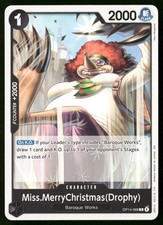 Miss.MerryChristmas(Drophy) Normal C The Azure Sea's Seven OP14-088 NM