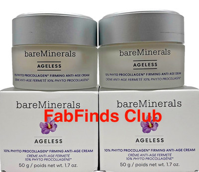 2x BareMinerals Ageless Phyto Procollagen Firming Anti-Age Cream