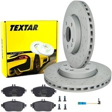 TEXTAR Bremsscheiben 295mm Beläge Satz WAKO Vorne für MERCEDES W246 W176 TEXTAR Bremsscheiben 295mm Beläge Satz WAKO Vorne für MERCEDES W246 W176