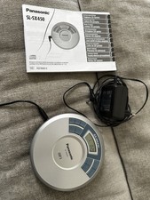 Panasonic SL SX450 mp3 Discman / tragbarer CD-Player / silber
