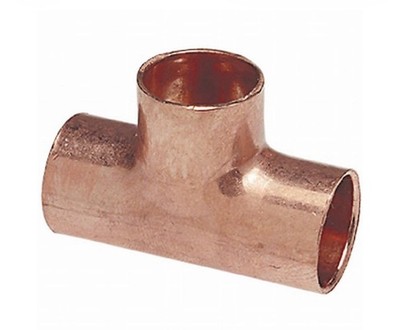 24 Pack  1/2''X 1/2''X1/2'' C X C X C Tee Copper Solder Fittings, No Lead