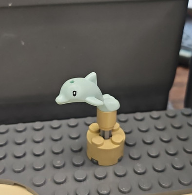 LEGO Animal Baby Dolphin Friends MiniFig #11603pb01 - Light Scratches