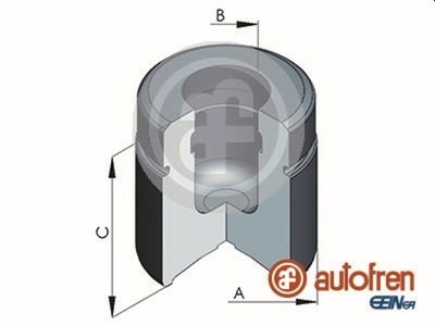 Kolben Bremssattel AUTOFREN SEINSA D025465 für KIA CHRYSLER JEEP 66mm Aluminium