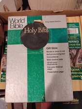 Vintage Thomas Nelson Holy Bible King James Version Gift Bible 1984 Maps