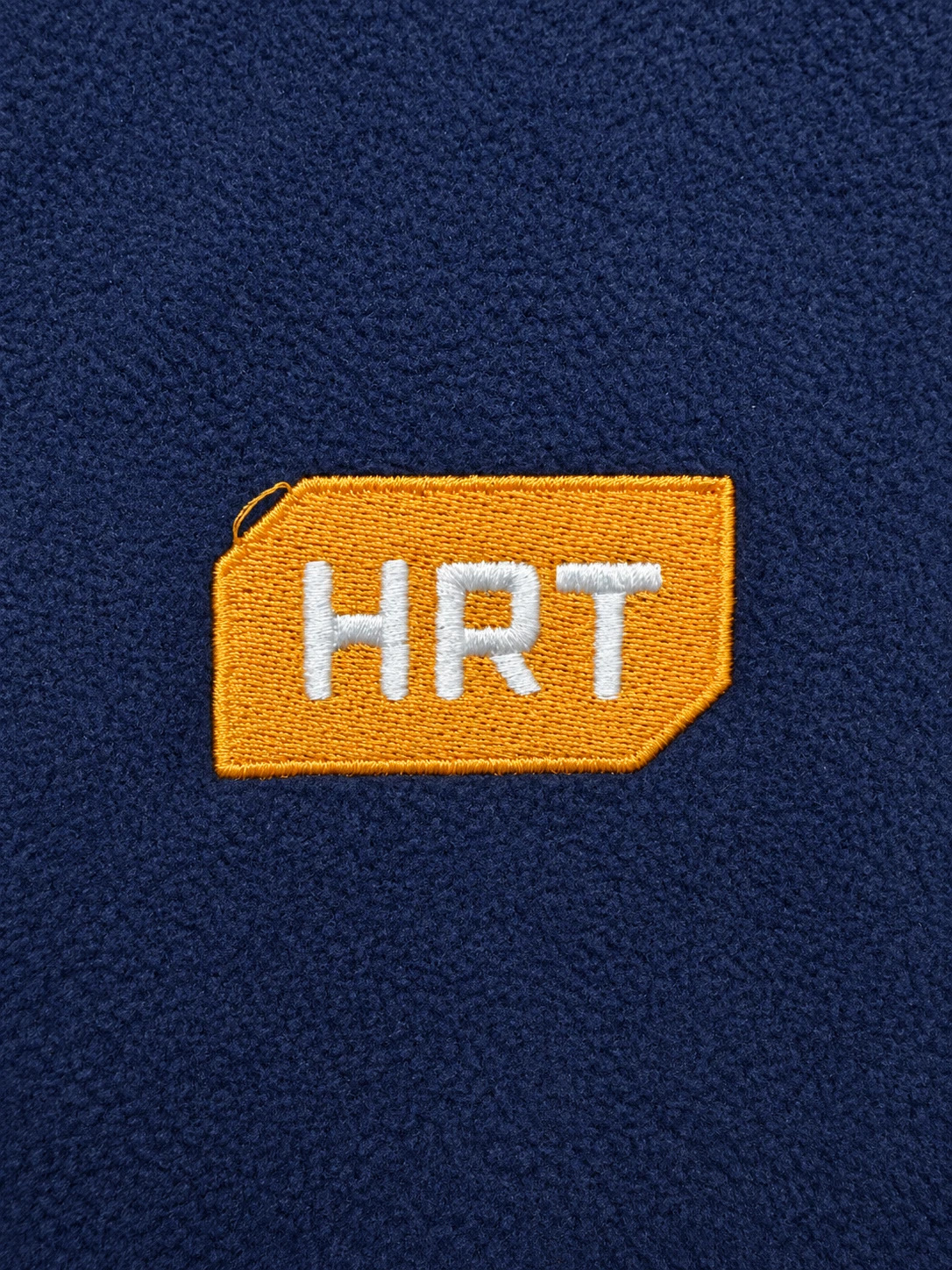 HRT Hudson River Trading Patagonia Navy Full Zip Fleece Jacket New with Tags - product detail image 2