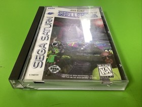 Shellshock (Sega Saturn, 1995) CIB Manual Reg Card (Tested & Works)