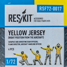 ResKit RSF72-0017 - 1:72 Yellow Jersey, 4 Fig...