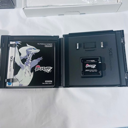 Nintendo DSi Pokémon Reshiram Zekrom Edition & Black Version Set Limited 2010 JP - Picture 5 of 18