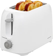 OVENTE Toaster Cool Touch Electric 2 Slice Toaster Machine w/ 6-Shade Browning